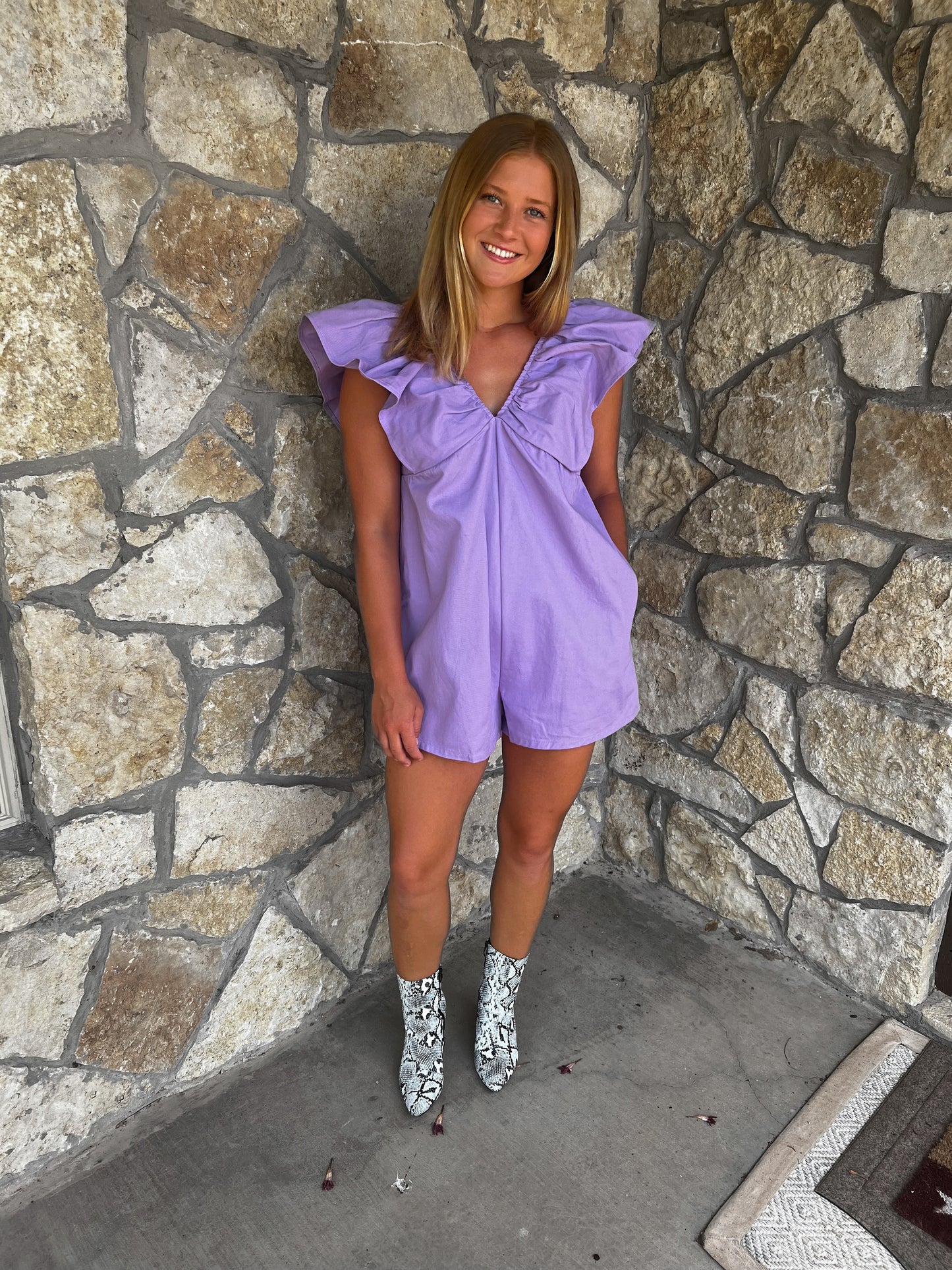 “Fly Above” Romper