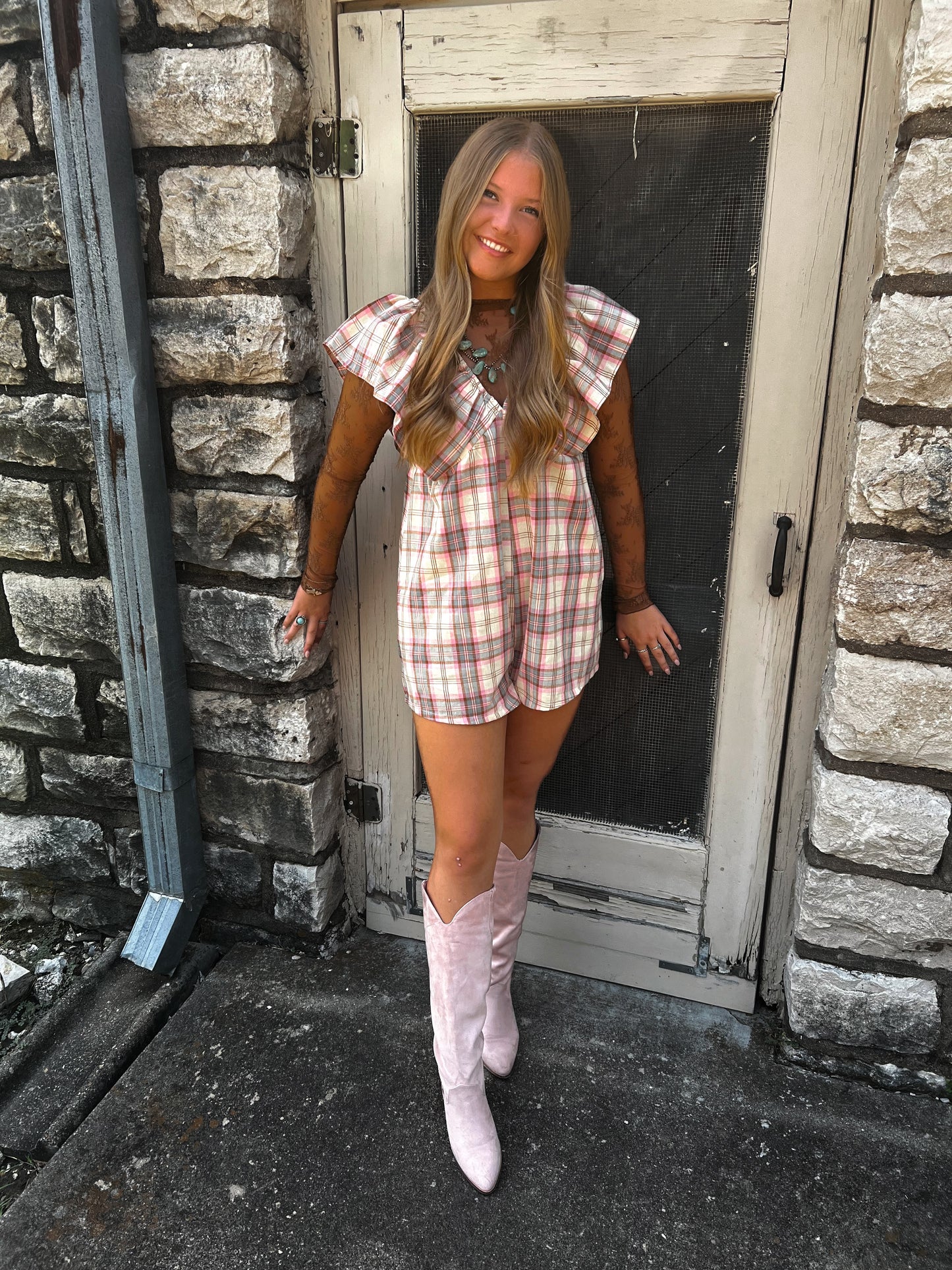 “Fly Above” Romper