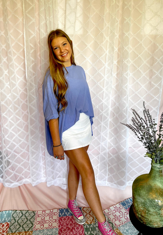 "Purple Cloak" Top